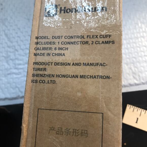 6 Inch Dust Collection Fittings Rubber Noise Reduction Clamp for 6 Inch PVC Pipe - Picture 2 of 7